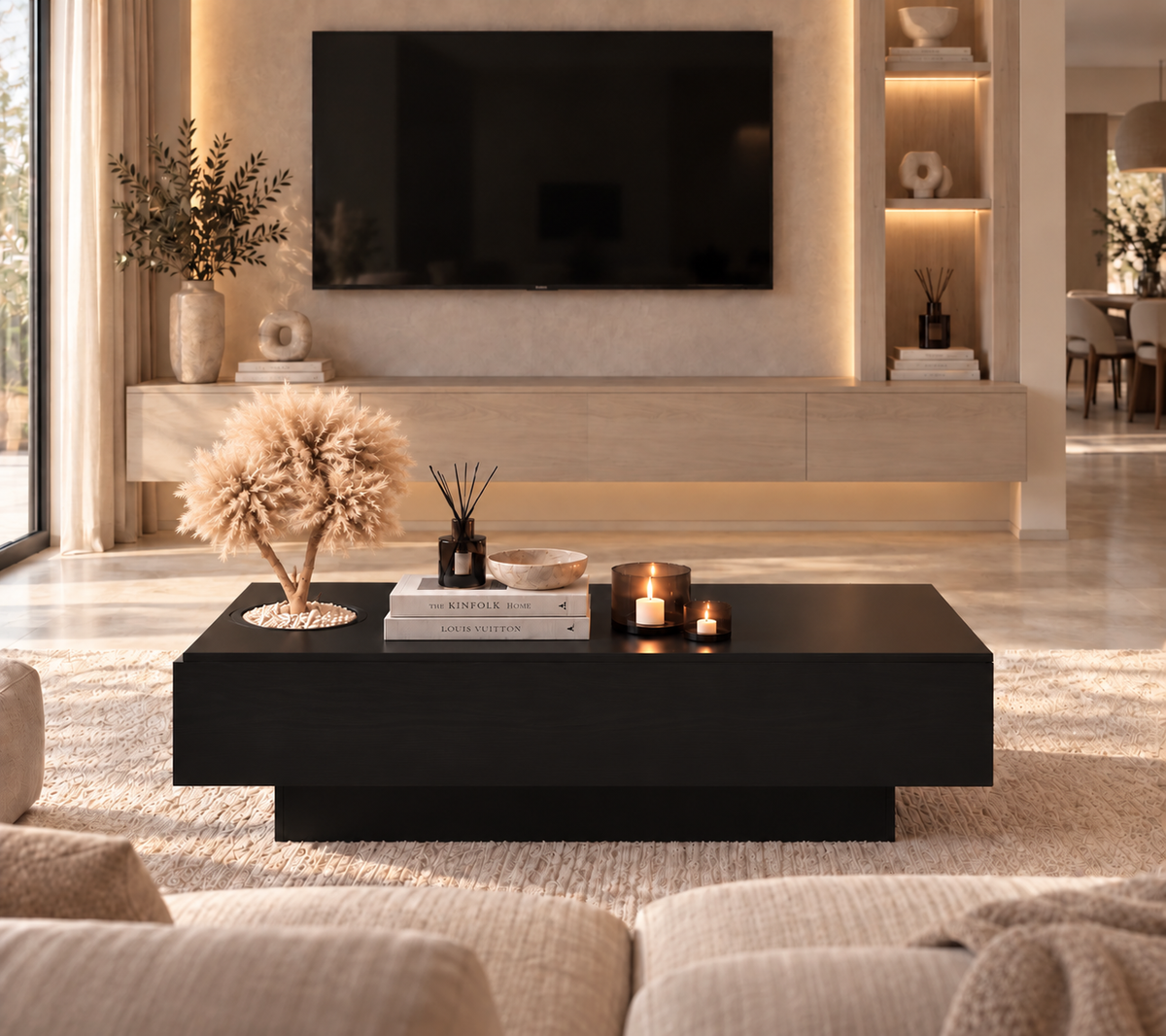 Soleil Pampas Salontafel