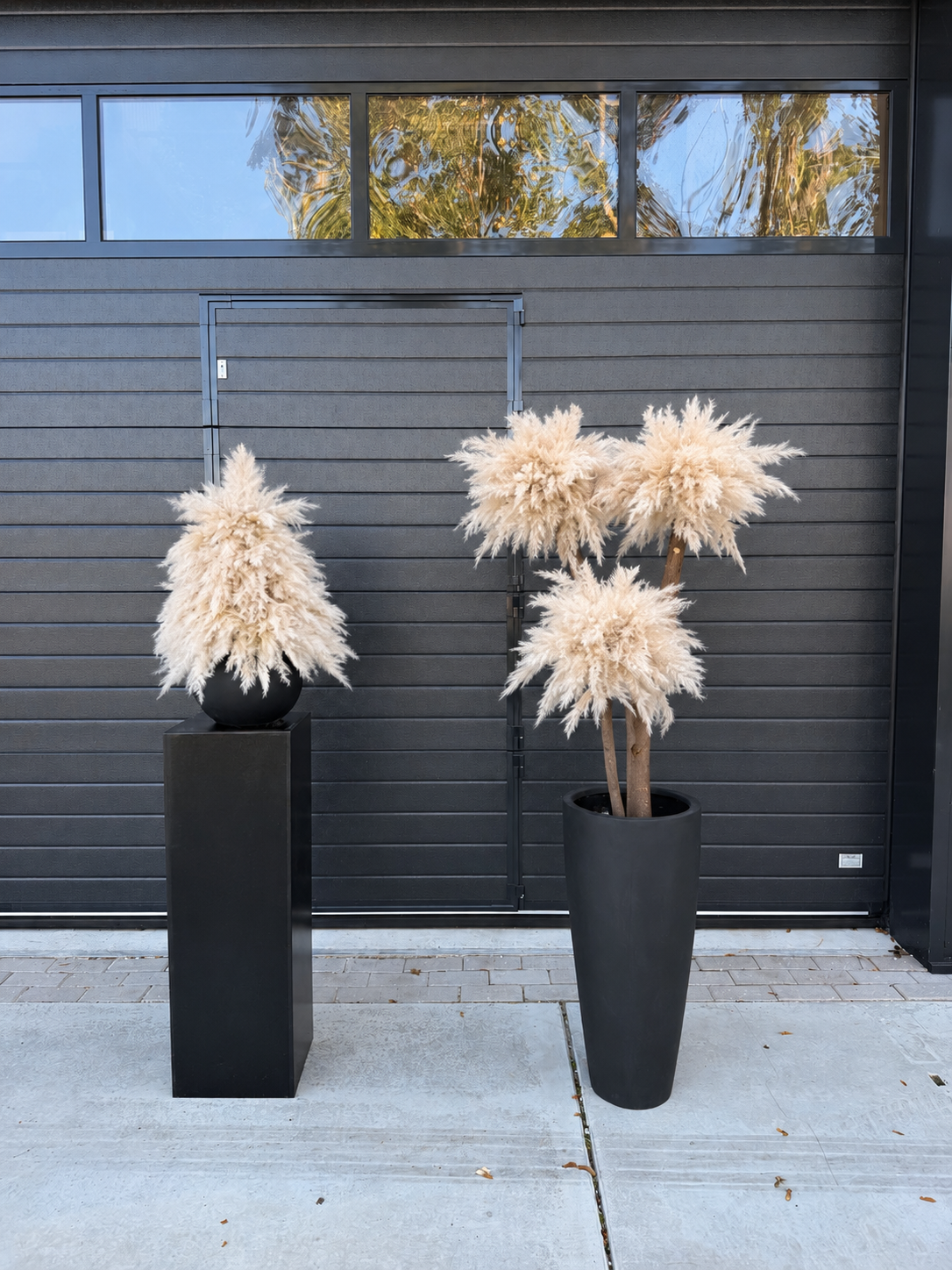 Combideal kerstboom x pampas boom van €549,99 naar €449,99